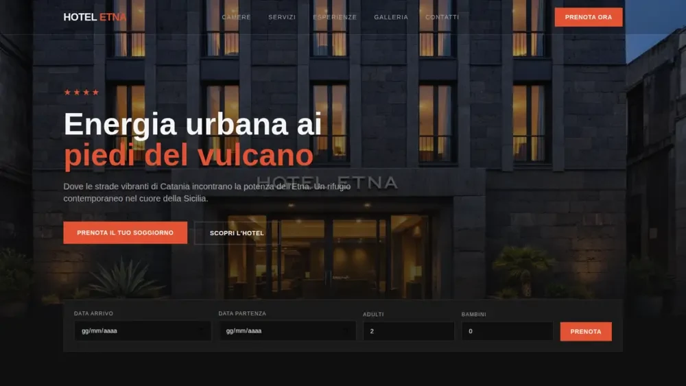 Hotel Etna — Sicilia