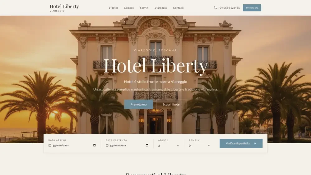 Hotel Liberty — Viareggio